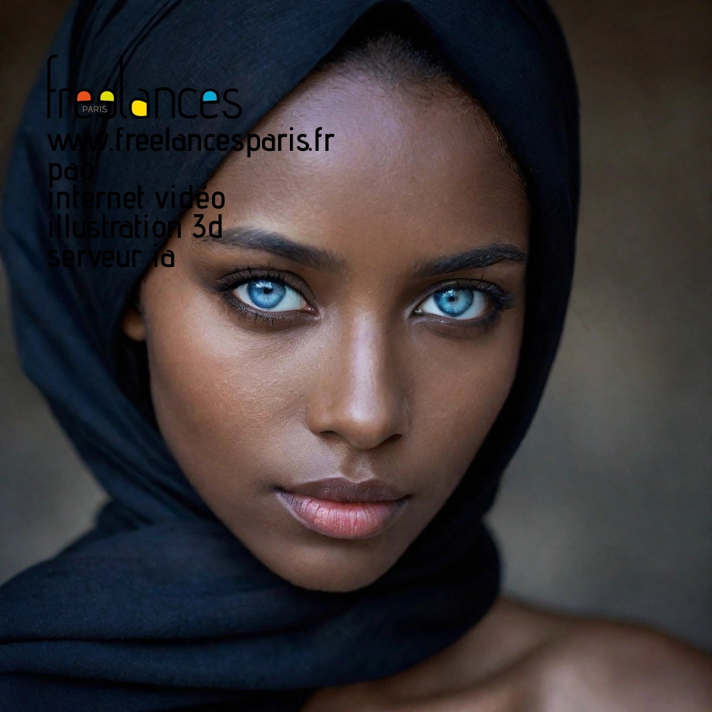 Pao mise en page internet vidéo illustration 3d serveur IA générative AI freelance paris studio de création magazines 73al04h0